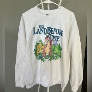 The Land before time crew neck sweater